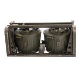 WWII GERMAN MG42 MACHINE GUN DRUM MAGAZINES
