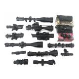 RIFLE SCOPES AND ACCESSORIES BONANZA LOT