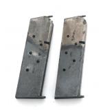 US 1911 TWO TONED PISTOL MAGAZINES