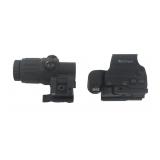 EOTECH HOLOGRAPHIC SIGHT AND EOTECH MAGNIFIER