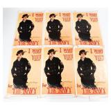 US NAVY 'I WANT YOU FOR THE NAVY' POSTER PRINTS