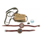 WWII US PARATROOPER COMPASSES & PIGEON CORPS GEAR