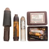 WWII GERMAN RIFLE GRENADES & S-MINE FUSE
