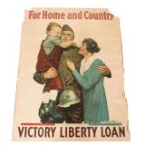 WWI US VICTORY LIBERTY LOAN POSTER