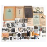 WWI - WWII GERMAN BOOK, DAGGER PARTS BONANZA