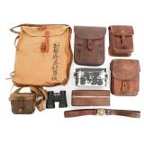 WWII JAPANESE CASES, BAGS, MESS KITS & FIELD GEAR