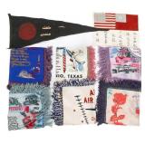 WWII - VIETNAM WAR USAAF PILLOW CASES & BLOOD CHIT