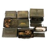 WWII US ARMY .30-06 & .50 CALIBER AMMUNITION BOXES