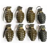 WWII US ARMY MKII GRENADES & CRATE