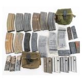 20th C. US TWO TONE 1911, COLT M16, & M1 MAGAZINES