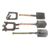 WWI - WWII GERMAN ARMY ENTRENCHMENT TOOLS