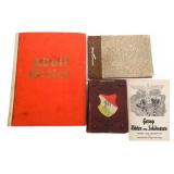 WWII GERMAN HITLER CIGARETTE CARD BOOK & PHOTOS