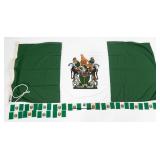 RHODESIAN UDI NATIONAL AND MINI FLAGS