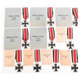 WWII GERMAN HEER 2nd CLASS IRON CROSSES & PACKETS