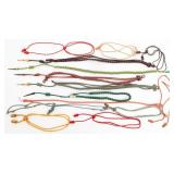 WWII US & FRENCH CAMPAIGN CORDS & FOURRAGERE