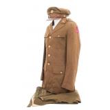 WWII US ARMY FSSF 474th INFANTRY UNIFORM
