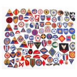WWII US ARMED FORCES UNIT PATCHES