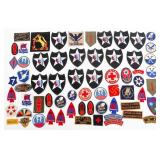 WWII US ARMED FORCES UNIT PATCHES