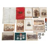 UK 2nd BOER WAR 1st DEVONSHIRE REGT NAMED GROUPING