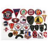 VIETNAM WAR US ARMY INFANTRY & MEDIC UNIT PATCHES