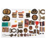 WWII IMPERIAL JAPANESE COLLAR TABS & INSIGNIA