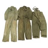 WWII US ARMY & NAVY COVERALLS & OVERALLS