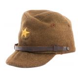 WWII IMPERIAL JAPANESE ARMY OFFICER FIELD CAP
