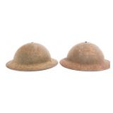 WWII US ARMY M1917A1 KELLY COMBAT HELMETS