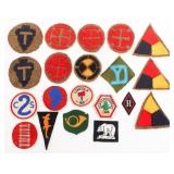 WWI - WWII US ARMED FORCES UNIT PATCHES