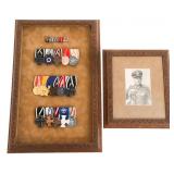 WWI - WWII GERMAN ARMY MEDALS & OFFICER IMAGE