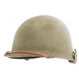 WWII US ARMY M1 COMBAT HELMET WITH INLAND LINER