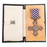 WWI BRITISH DISTINGUISHED FLYING CROSS IN BOX