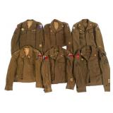 WWII US ARMY INFANTRY & TANKER IKE JACKETS