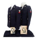 WWII US WAVES 2nd CLASS PETTY OFFICER UNIFORMS