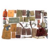WWII US ARMY PERSONAL EFFECTS & FIELD GEAR