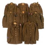 WWII USAAF EM CIB & 20th AF SERVICE TUNICS