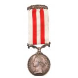 BRITISH 13th LIGHT DRAGOONS INDIAN MUTINY MEDAL