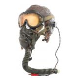 WWII USAAF TYPE A-11 FLIGHT HELMET & A-14 MASK