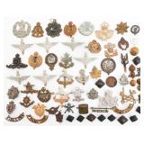 WWII BRITISH ARMED FORCES CAP BADGES & INSIGNIA