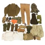 WWII US ARMY KNIT SWEATER & COLD WEATHER GEAR
