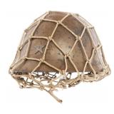 WWII IMPERIAL JAPANESE TYPE 90 HELMET WITH NETTING