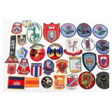 VIETNAM WAR US ARMY & WORLD FORCES UNIT PATCHES