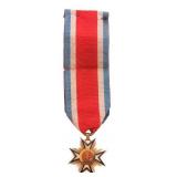US ORDER OF THE LOYAL LEGION 14k GOLD MEDAL