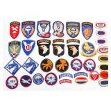 WWII US ARMY AIRBORNE & CARRIER PATCHES & FLASHES