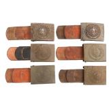WWII GERMAN HEER BELT BUCKLES