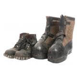 WWII GERMAN GEBIRGSJAGER & WINTER SENTRY BOOTS