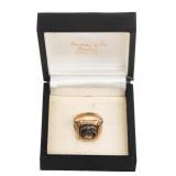 10k GOLD USMC EGA RING by AMOROSO