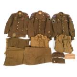 WWII US ARMY CBI THEATER EM/NCO UNIFORMS