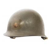 WWII US ARMY OFFICER M1C PARATROOPER HELMET