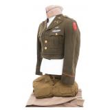 WWII US ARMY FSSF KISKA TASK FORCE OFFICER UNIFORM